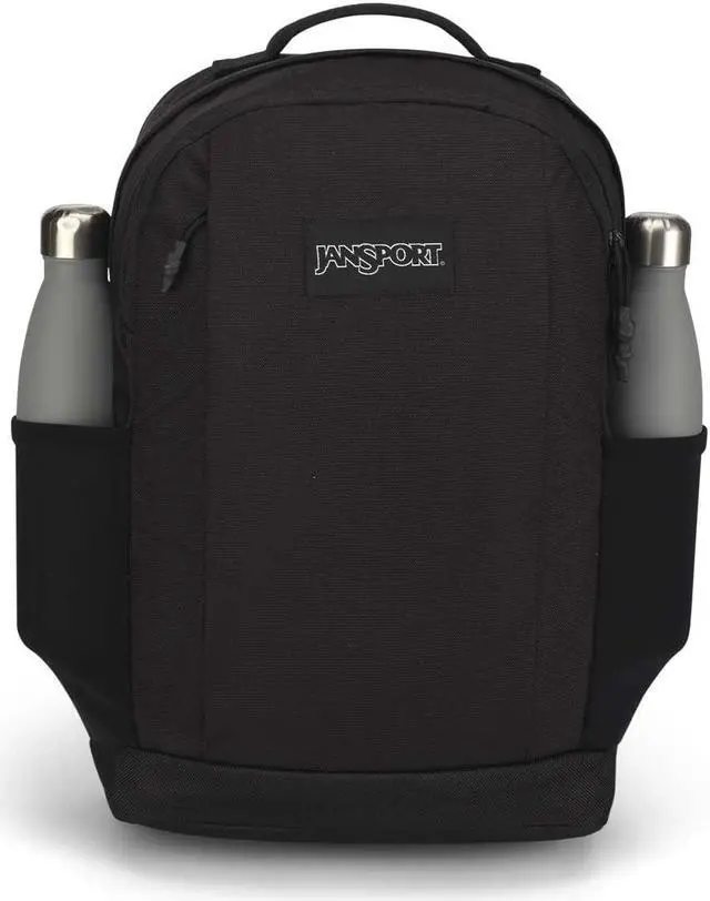 Alt view image 4 of 5 - JanSport Inbound Pack - Large Main Compartment, Dual Water Bottle Pockets, and Dedicated 15-Inch Padded Laptop Pocket, Black