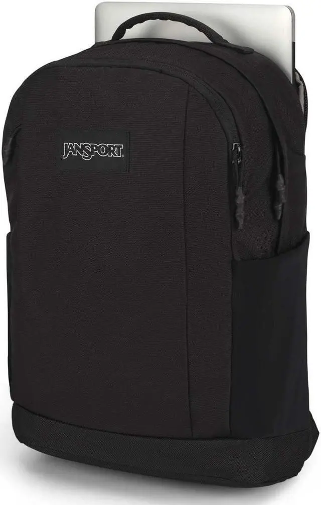 Alt view image 5 of 5 - JanSport Inbound Pack - Large Main Compartment, Dual Water Bottle Pockets, and Dedicated 15-Inch Padded Laptop Pocket, Black