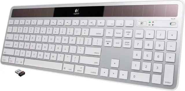 Main image of Logitech Wireless Solar Keyboard K750 for Mac - Retail Box - Silver