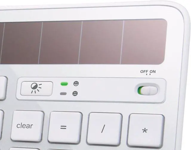 Alt view image 4 of 5 - Logitech Wireless Solar Keyboard K750 for Mac - Retail Box - Silver