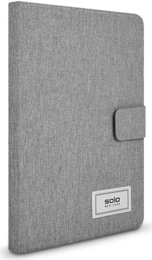 Alt view image 3 of 5 - Solo New York Re:Think Small Universal Tablet Case, Fits 5.5" - 8.5" Tablets, Made from Recycled Materials, Gray