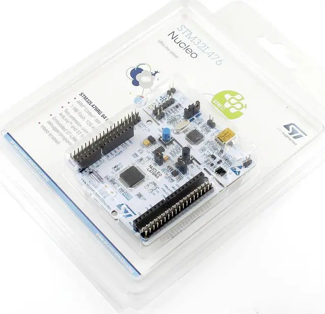 Alt view image 3 of 5 - Waveshare NUCLEO-L476RG STM32 Nucleo-64 Development Board with STM32L476RGT6 MCU integrates The ST-LINK/V2-1 debugger and Programmer