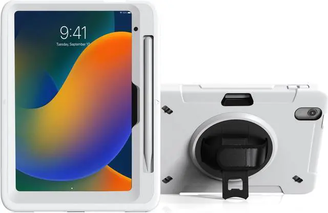 Main image of CTA Digital Hard Protective Case for iPad 10th Generation 10.9 inch - Premium Hard Kickstand Case with S-Pen Slot