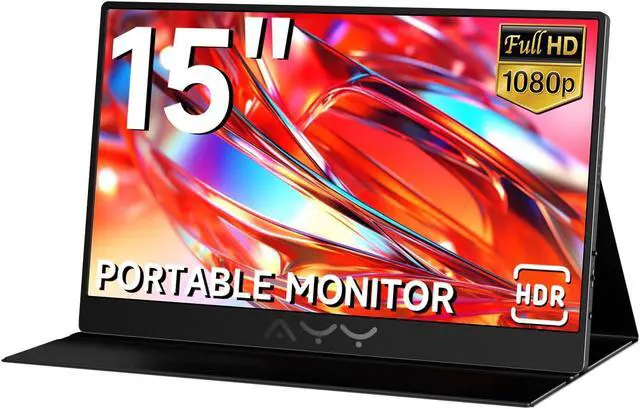 AYY ポータブルモニター 15インチ FHD 1080P USB C Amazon.com: AYY Portable Monitor 15 Inch 1080P FHD - Ultra