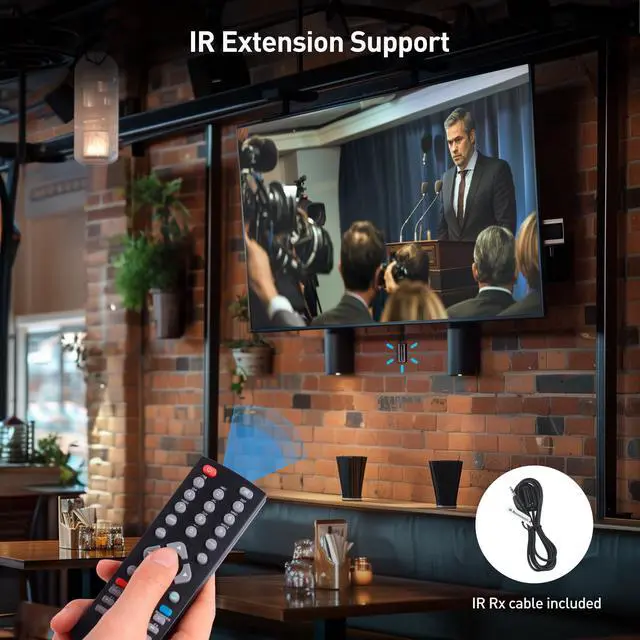 Alt view image 5 of 5 - Cable Matters Receiver Box/Decoder for 1080p HDMI Extender for 1-to-Many Setup (Model: 103202R)