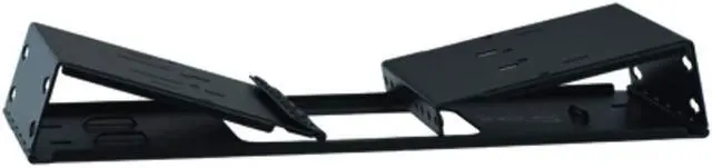 Alt view image 4 of 5 - ICC EZ Fold Wall Mount Bracket with Patented 6" Depth Foldable Arms, 4 RMS Network Wall Bracket with Steel Construction, 40 lbs Capacity, Hinged for Easy Access, Single-Pack, Black