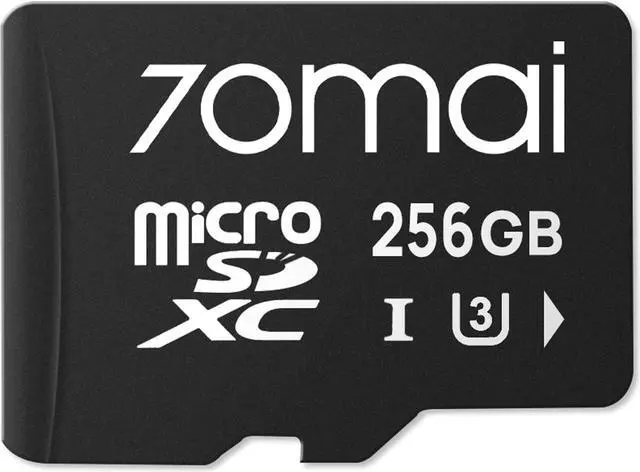 Main image of 70mai Micro SD Card 256GB Memory Card, Up to 100MB/s, Suitable for 70mai Dash Cam A500S, A510, A800s, A810, Android Smartphones, Tablets, Games, Drones