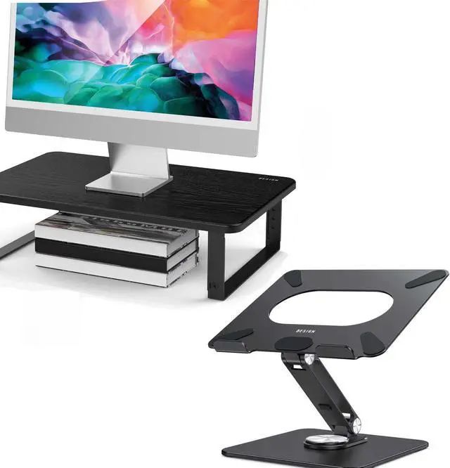Main image of BESIGN LSX7 Laptop Stand and MS01 Monitor Stand