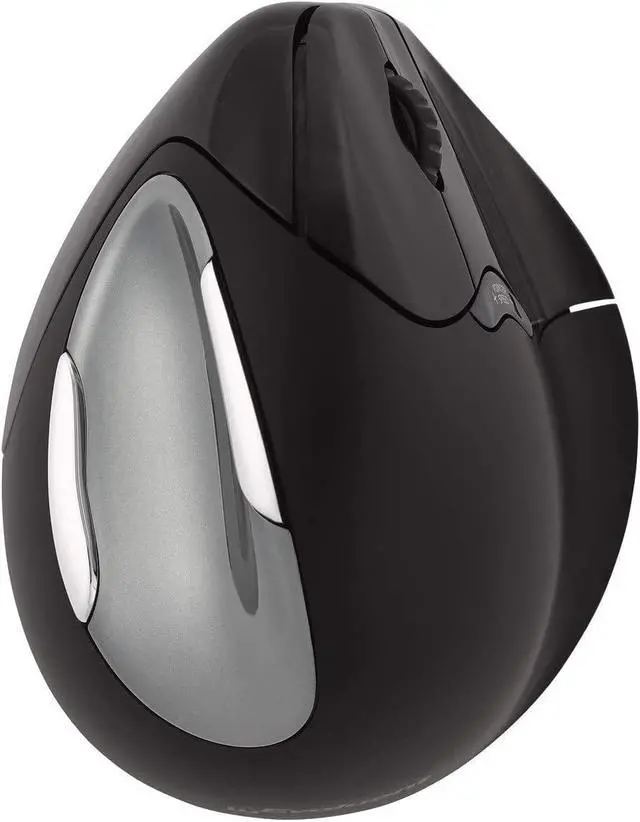 Alt view image 5 of 5 - Evoluent Mouse VM4RM - VerticalMouse 4 Right Mac, Ergonomic Design, Evoluent Vertical Mouse with Wireless Connection for MacBook Operating System, Plus Jestik Microfiber Cloth (Regular Size)