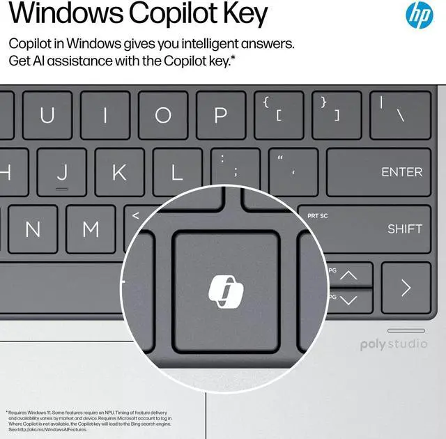 Alt view image 5 of 5 - HP Envy 2024 AI 2-in-1 14" Wide Ultra XGA Touch-Screen Laptop, AMD Ryzen 5 8640HS, AMD FreeSync, Wi-Fi 6E, BT 5.3, Backlit KB, Win 11 W/Stylus Pen (16GB RAM | 512GB PCIe SSD)