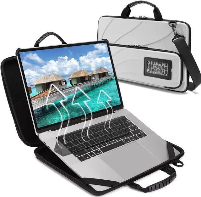 Main image of BUG 17.3 Inch Laptop Case Hard Shell, Protective Laptop Carrying Case with Stand for Heat Dissipation
