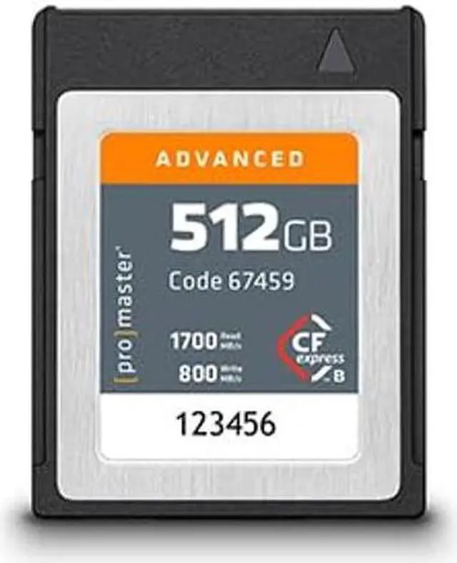 Alt view image 2 of 2 - ProMaster CFexpress 4.0 Type B 512GB Advanced