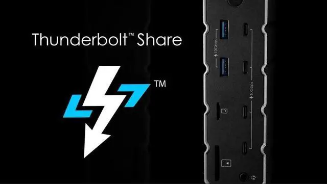 Alt view image 4 of 5 - Blackjet RX-4 Raiden Thunderbolt 4 Docking Station 17 Ports, USB-C, USB-A, RJ45, HDMI, DisplayPort, Audio, SD, microSD, USB4, Thunderbolt Share, Mac mini M4,MacBook Air, Space Gray, Apple, Gamer, Pro
