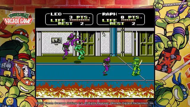 Alt view image 3 of 5 - Konami Teenage Mutant Ninja Turtles: Cowabunga Collection (Switch), 4012927085813