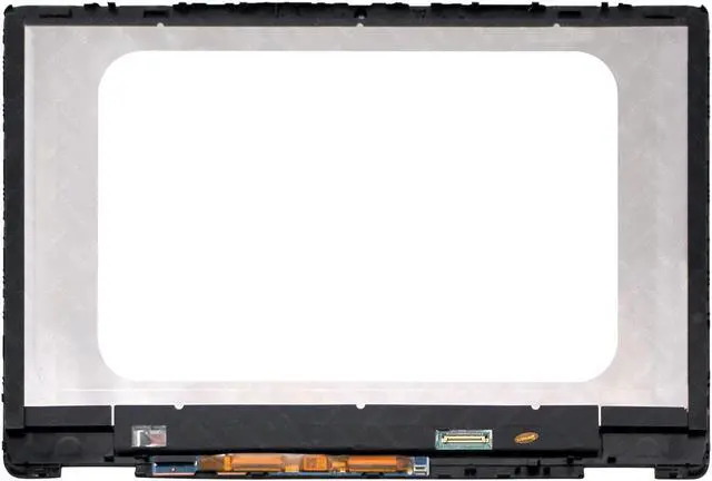 Alt view image 2 of 4 - LCDOLED Replacement for HP Chromebook x360 14b-cb0013dx 14b-cb0023dx 14b-cb0047nr 14b-cb0097nr 14.0 inches WXGA 1366x768 LCD Display Touch Screen Digitizer Assembly Bezel with Board