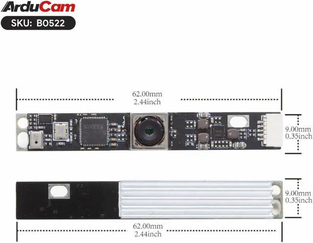 Alt view image 2 of 5 - Arducam 16MP Autofocus USB Camera, USB2.0 Mini UVC Lightburn Cam, USB Security PC Camera Module, Laser Engraver Webcam for Windows, Linux, Android, and Mac OS