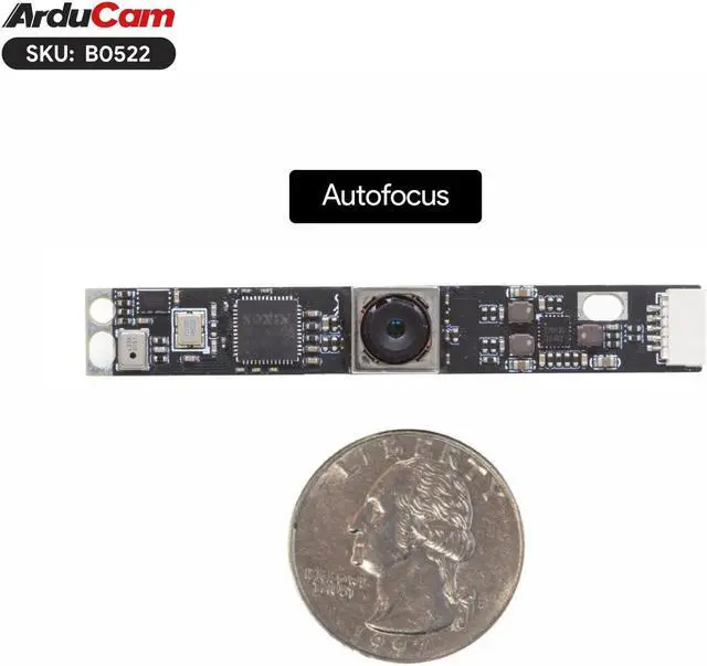 Alt view image 3 of 5 - Arducam 16MP Autofocus USB Camera, USB2.0 Mini UVC Lightburn Cam, USB Security PC Camera Module, Laser Engraver Webcam for Windows, Linux, Android, and Mac OS