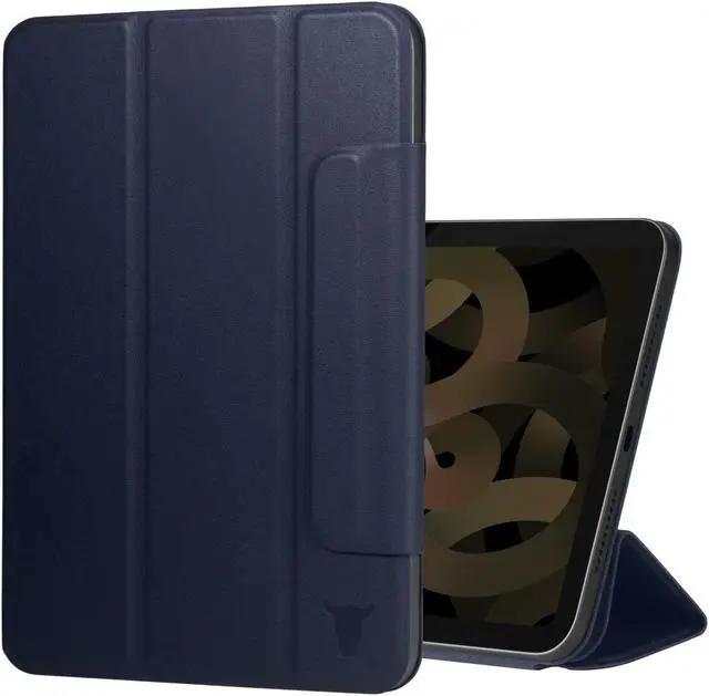 Main image of TORRO Smart Folio Compatible with iPad Mini 7/6 - Leather iPad Mini 7th / 6th Generation (2024/2021) Smart Case Magnetic Cover with Auto Wake/Sleep and Stand Function (Blue)