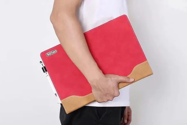 Alt view image 2 of 5 - Berfea Protective Case Cover Compatible with HP Envy x360 2-in-1 Laptop 14t es000 es0033dx es0013dx 14 inch Laptop Sleeve Notebook Stand Carry Hard Case