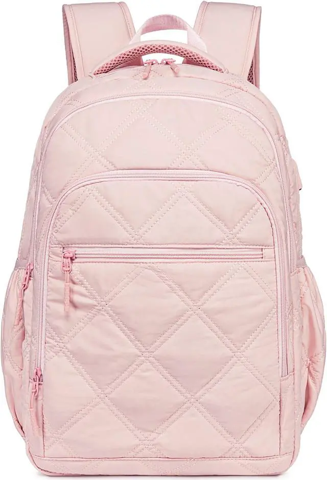 Main image of Bluboon Backpack for Women 15.6 Inch Laptop Bookbag College School Backpack Girls Schoolbag Compartment Daypack for Business Travel