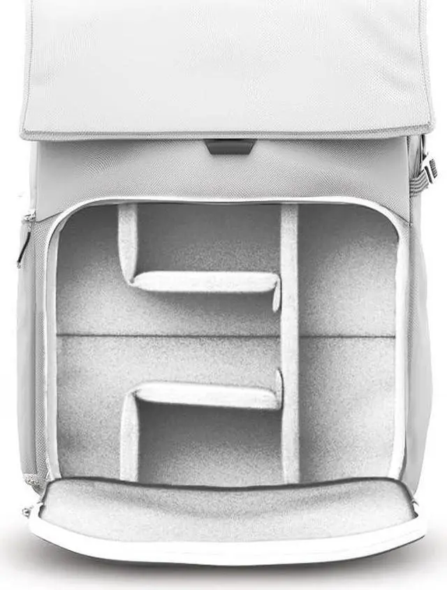 Alt view image 5 of 5 - BREVITE - The Runner - Compact Camera Backpacks for Photographers - A Minimalist & Travel-friendly Photography Backpack Compatible With Both Laptop & DSLR Accessories 18L (Nimbus Gray)