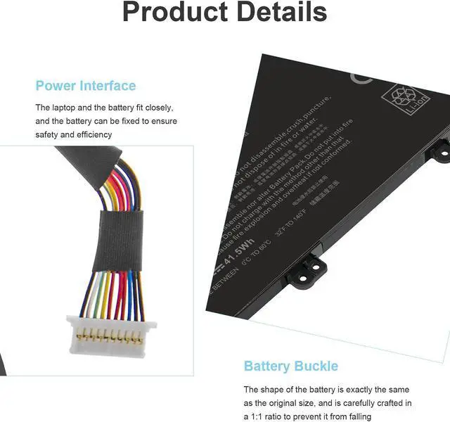 Alt view image 4 of 5 - SG03XL Laptop Battery for HP Envy M7-U109DX M7-U009DX 17t-U000 17-U011NR 17-U163CL 17-U177CL 849048-421 849049-421 849314-850 849315-850 849314-856 HSTNN-LB7F HSTNN-LB7E TPN-I126 HSTNN-LB7E HSTNN-LB7F