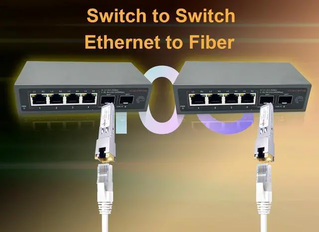 Alt view image 5 of 5 - Elfcam(r) - 10Gb SFP+ in RJ45, 10GB SFP+ Transceiver Module (10Gbase-T), Up to 30 Meters on a Cat7/ Cat8 Ethernet Cable