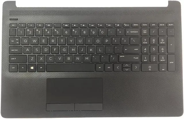Main image of LTPRPTS Replacement for HP 15-DA 15-DB 15-DR 15-DA0053WM 15-DA0012DX 15-DA0073WM Trackpad AHS US 15.6" Laptop Upper Case Palmrest Keyboard Touchpad Assembly Part L20387-001 AP29M000400