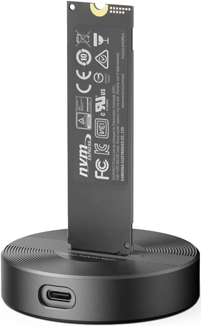 Main image of Portable M.2 SSD Dock USB4 40Gbps M.2 SSD to USB-C Adapter Thunderbolt Docking Compatible with NVMe PCIe SSDs in Sizes 2230/2242/2260/2280/22110