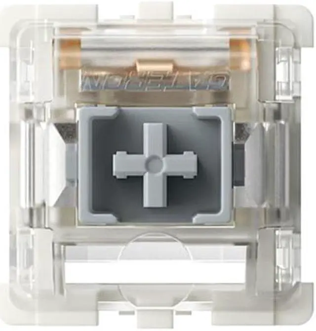 Alt view image 2 of 5 - Gateron G Pro 3.0 Silvery Switch, Suitable for Mechanical Keyboards, 5-pin Linear/pre Lubricated/pin Enhanced Switch Compatible with PCB hot swapping (110)
