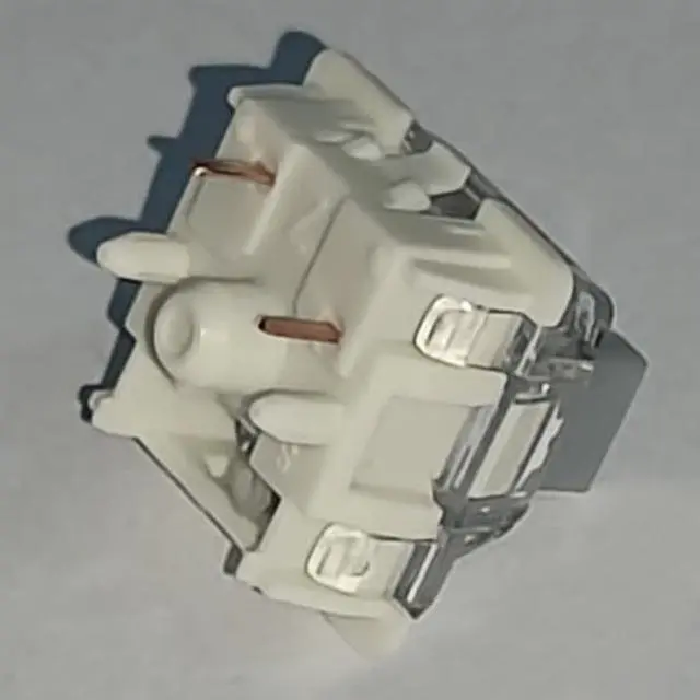 Alt view image 3 of 5 - Gateron G Pro 3.0 Silvery Switch, Suitable for Mechanical Keyboards, 5-pin Linear/pre Lubricated/pin Enhanced Switch Compatible with PCB hot swapping (110)