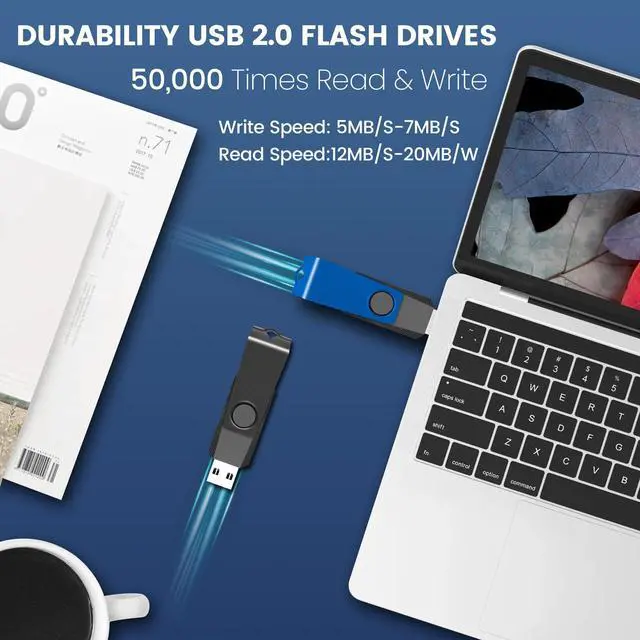 Alt view image 2 of 5 - AGECASH USB Thumb Drive Bulk USB 2.0 Flash Drive 4GB 100 Pack 4 GB Jump Drive Multipack 4GB Memory Stick Pack for Data Backup with Lanyard Multicolor