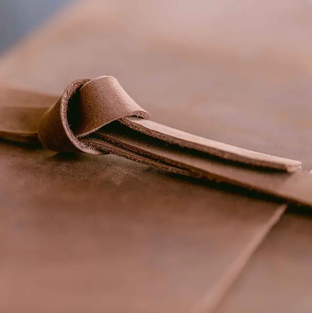 Alt view image 5 of 5 - MacBook Air M1-M3 Case & MacBook Pro 13 Inch (M1 & M2) -- 'Pablo' Handmade & Expertly Crafted Luxury MacBook Case -- Beautifully Stitched Fair Trade Full Grain Leather -- Brown