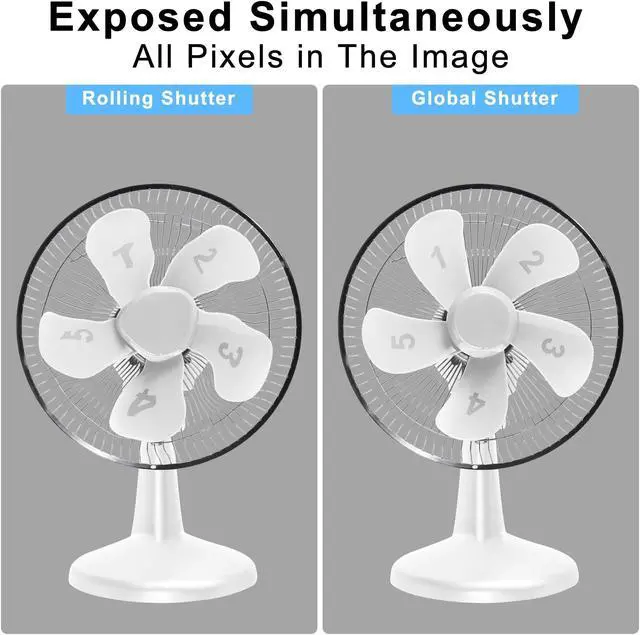 Alt view image 3 of 5 - ALPCAM 5MP Global Shutter USB Camera Module High Speed 60fps 1080P PC Webcam with No Distortion Lens Lightburn Camera UVC for Computer Laptop Android and Raspberry Pi