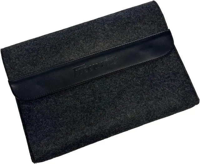 Main image of Alpha Felt and Leather Sleeve | Protective Felt & Leather Sleeve with Soft, Non Scratch Lining