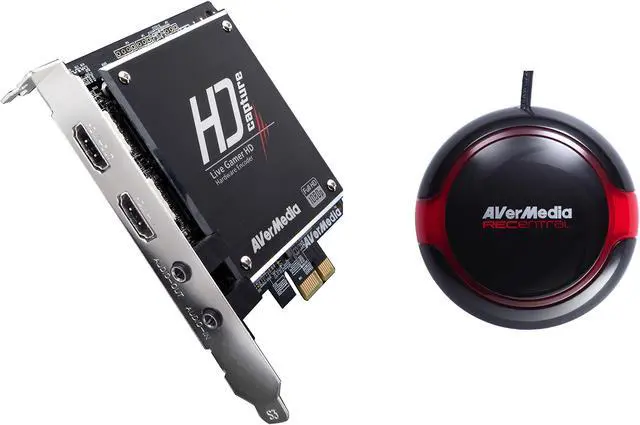 Main image of AVerMedia Live Gamer HD, Game Capture and Streaming in High Definition 1080p, Reduce CPU Usage, Ultra Low Latency, H.264 Hardware Encoding HD Game Recorder, PCIe, (C985)