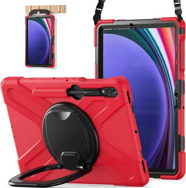 BATYUE ケース Samsung Galaxy Tab S9/S8/S7 11インチ 2023/2022/2020 ペンシルホルダー付き 360回転スタンド＆ハンドストラップ付き Tab S9/S8/S7 SM-X710 /X71 : BATYUE Case for Samsung Galaxy Tab S10 Ultra ⁄S9 Ultra