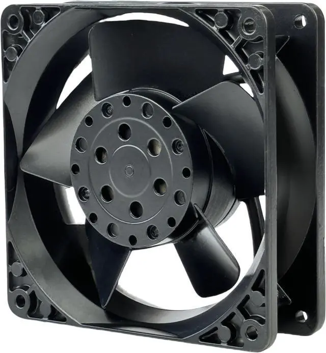 Alt view image 4 of 5 - for ebmpapst Cooling Fan 4650N, All Metal High Temperature Resistant Axial Cooling Fan 2-Pin 120x120x38mm AC 230V 50/60Hz 0.12A