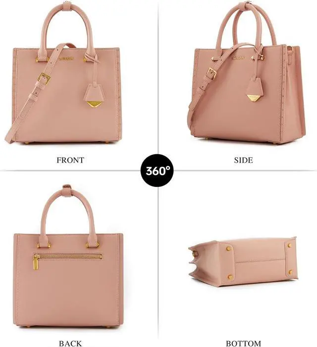 Alt view image 3 of 5 - LA FESTIN Top Handle Bag Work Laptop Tote and Satchel Purse Women's Crossbody Handbags with Strap