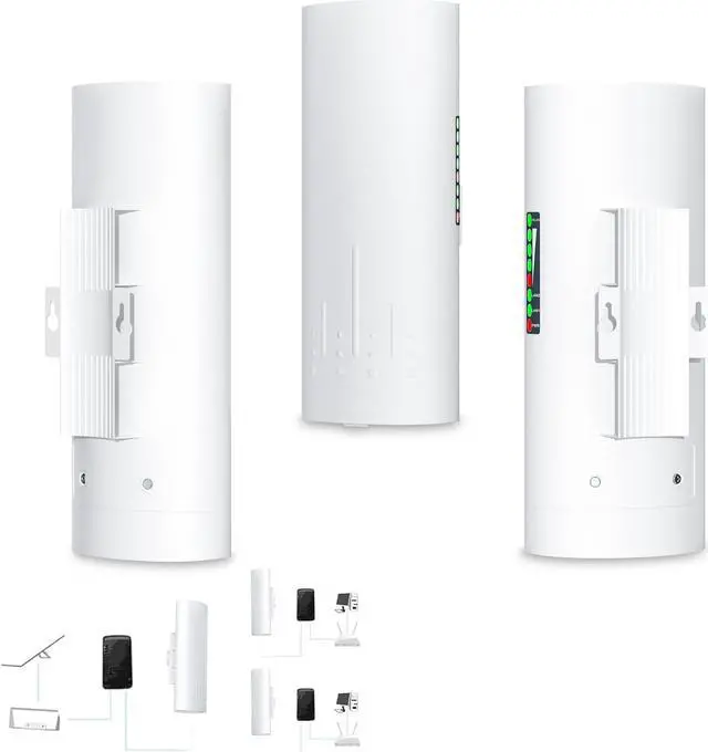 Main image of Point to Multipoint Outdoor Starlink Internet Long Range Wireless Bridge for Starlink Gen 3 Router, Starlink WiFi Extender, IP65 Waterproof, 5.8GHz 100Mbps 3 KM with 16dBi High Gain Antenna(3Pack)