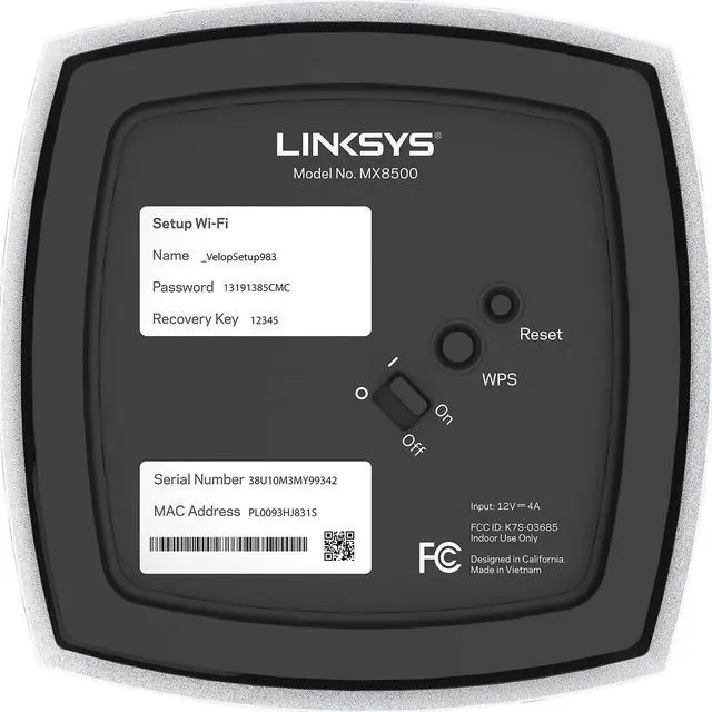 Alt view image 5 of 5 - Linksys MX8502 Atlas Max 6E Tri-Band Mesh Wi-Fi 6E System (2 Pack)