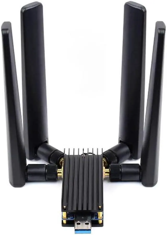 Main image of 5G DONGLE Module Support SIMCom & Quectel 5G Module, Quad Antennas, Aluminum Alloy Heatsink, M.2 to USB 3.1 Port