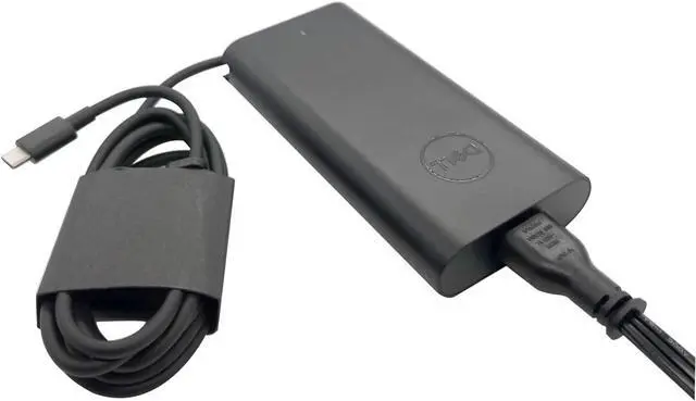 Alt view image 3 of 5 - New Replacement for Dell Laptop Charger GAN 165W Watt USB Type C AC Power Adapter, Precision 5680 5690 AC Charger, XPS 17 9720 9730, 0M9TG5, 0GXFW2, 0N86KM. LA165PM210.