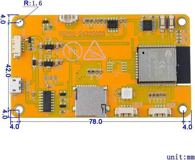 Alt view image 5 of 5 - 2.8'' ESP32 Module Resistive Touch Screen + 3.5" ESP32 Module Capacitive Touch Screen