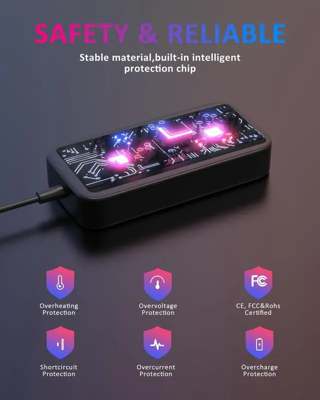 Alt view image 5 of 5 - 280W 20V 14A Laptop Charger Fit for Asus ROG Strix G15 G17 G513R G513Q G713R G713Q Scar 15 17 G532L G533Z G732L G733Z Hero/Scar III G731G G531G G703G ADP-280BB B Power Supply Adapter