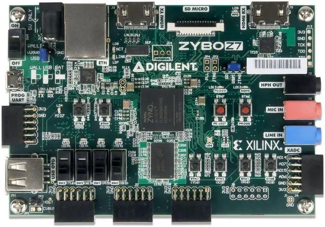 Alt view image 3 of 4 - Digilent Zybo Z7: Zynq-7000 ARM/FPGA SoC Development Board (Zybo Z7-10)