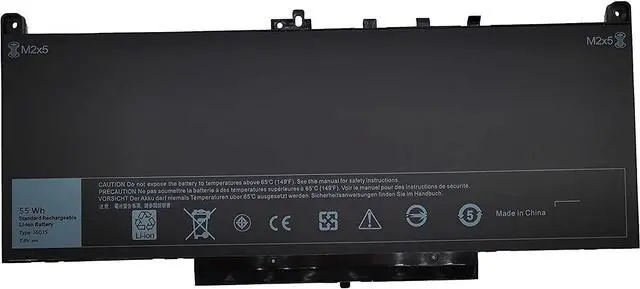 Main image of YXKC Batterymarket New J60J5 Replacement Battery Compatible with Dell Latitude E7270 Latitude E7470 MC34Y 242WD - 7.6V 55Wh
