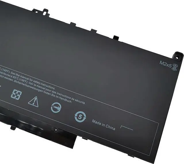 Alt view image 3 of 5 - YXKC Batterymarket New J60J5 Replacement Battery Compatible with Dell Latitude E7270 Latitude E7470 MC34Y 242WD - 7.6V 55Wh