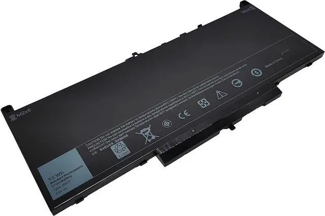 Alt view image 5 of 5 - YXKC Batterymarket New J60J5 Replacement Battery Compatible with Dell Latitude E7270 Latitude E7470 MC34Y 242WD - 7.6V 55Wh