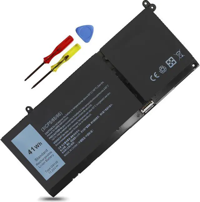 Main image of 41Wh Type G91J0 Battery for Dell Inspiron 14 5410 5415 5418 5420 15 3510 3520 3521 16 7620 2-in-1 Series Latitude 3445 5430 Chromebook, Vostro 13 5310 15 3511 3515, Fits for FH3K2 0VKYJX 0XDY9K 927N5